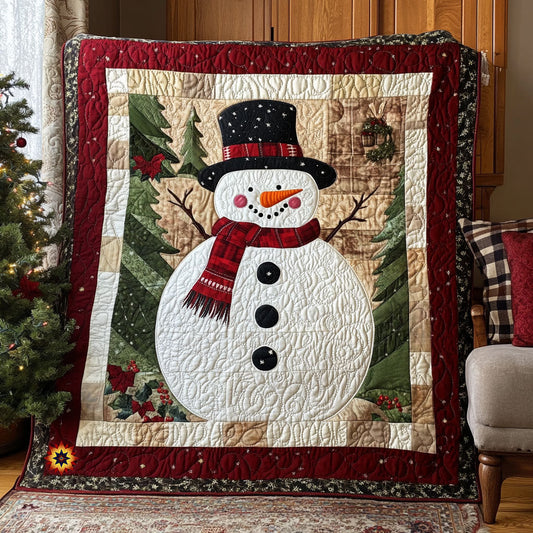 Snowman Happy WX1911047CL Quilt