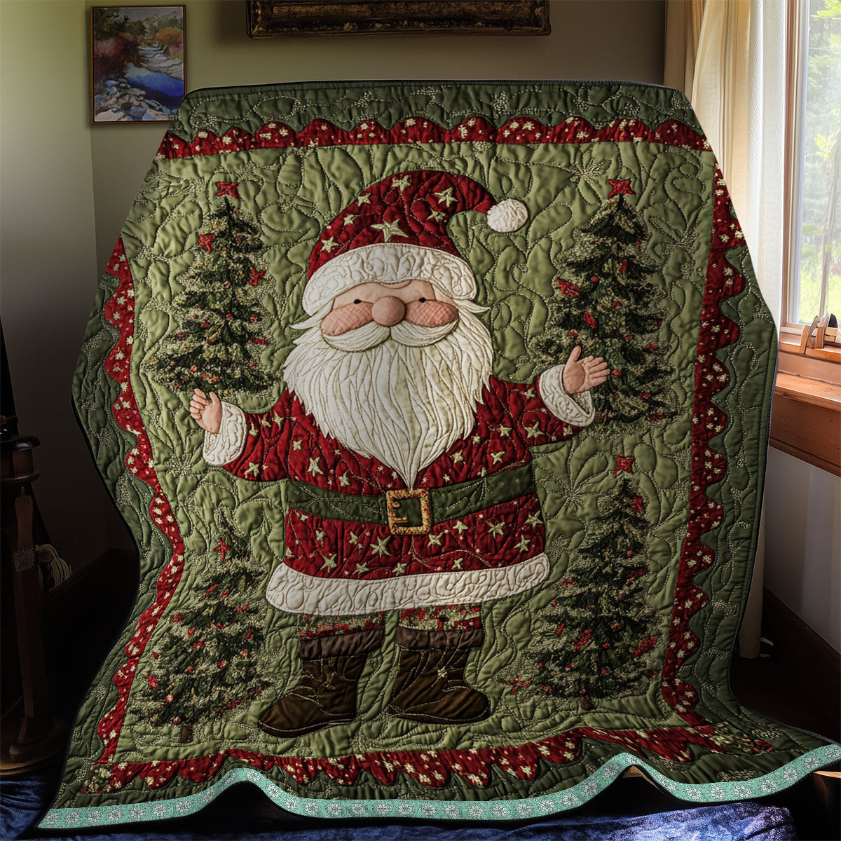 Gnome Happy WX2311025CL Quilt