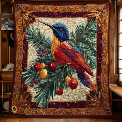 Christmas Bird WY0312006CL Quilt