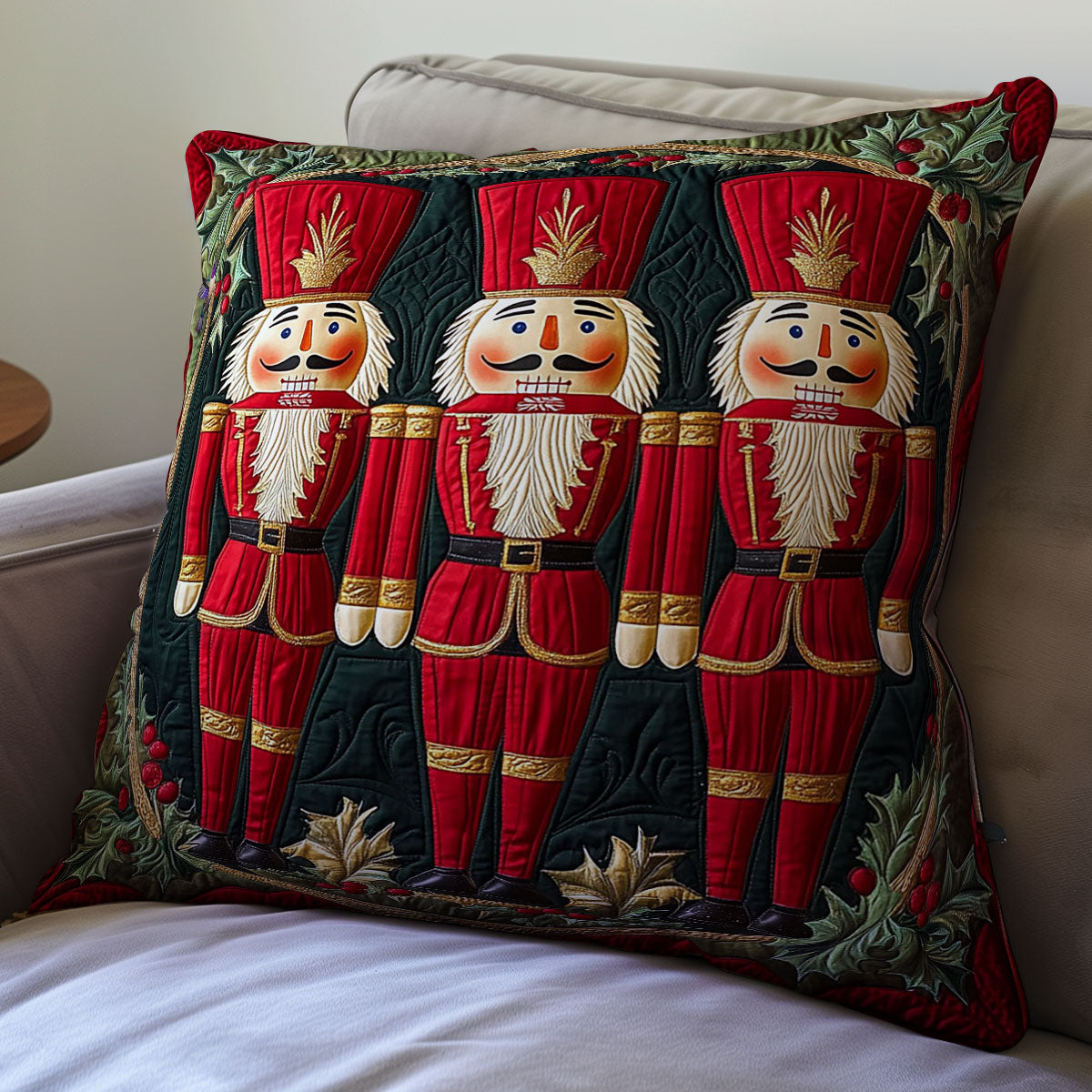 Christmas Nutcracker WY0212024CL Quilt Pillow Case