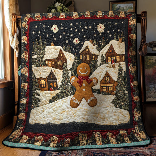 Gingerbread Man WX2311023CL Quilt