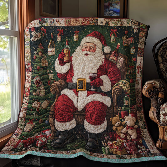 Santa Claus Happy WX0312022CL Quilt