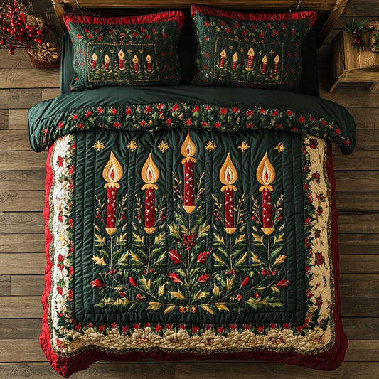 Christmas Candle CW2508063CL Duvet Cover Set