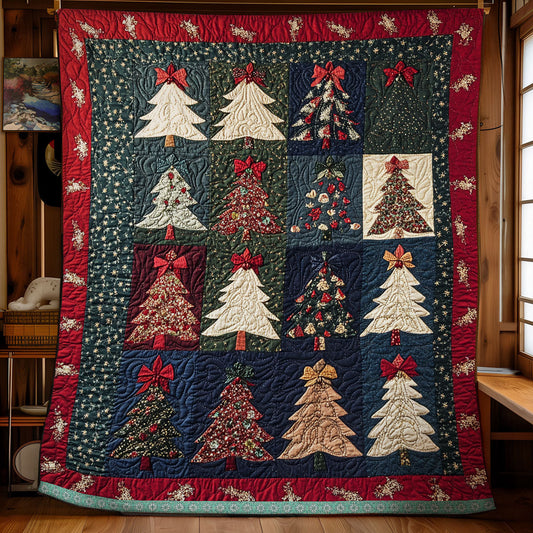 Christmas Tree Patchwork WX2311003CL Quilt