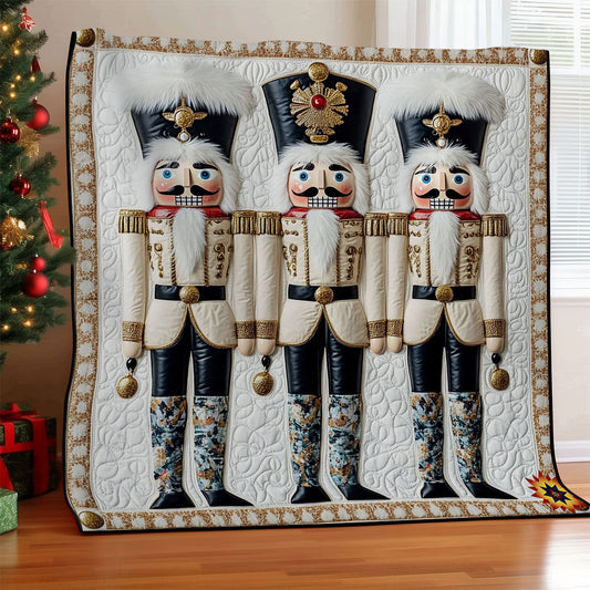 Royal White Nutcracker WY2211020CL Quilt