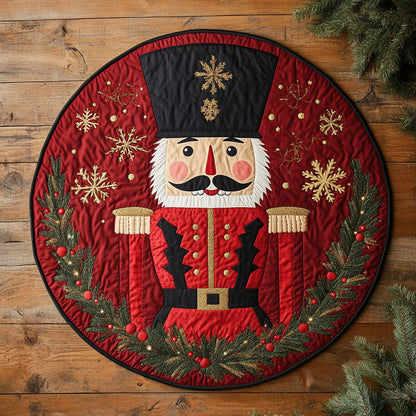 Nutcracker Glow CW2208007CL Quilted Round Mat