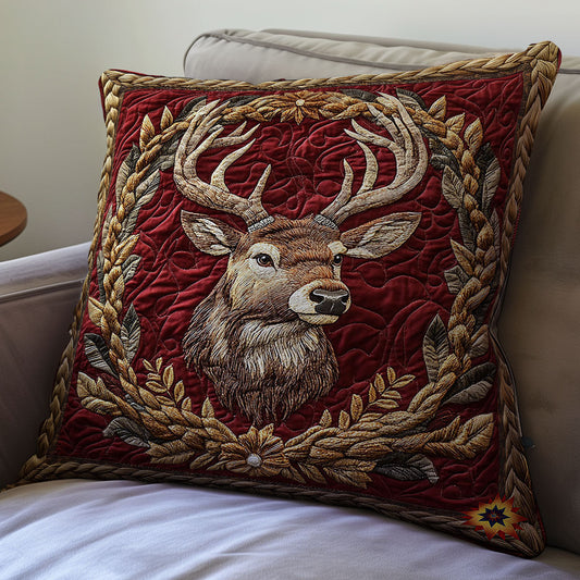Royal Reindeer WY1612114CL Quilt Pillow Case