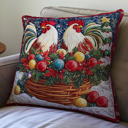 Bauble Chicken WY0412106CL Quilt Pillow Case