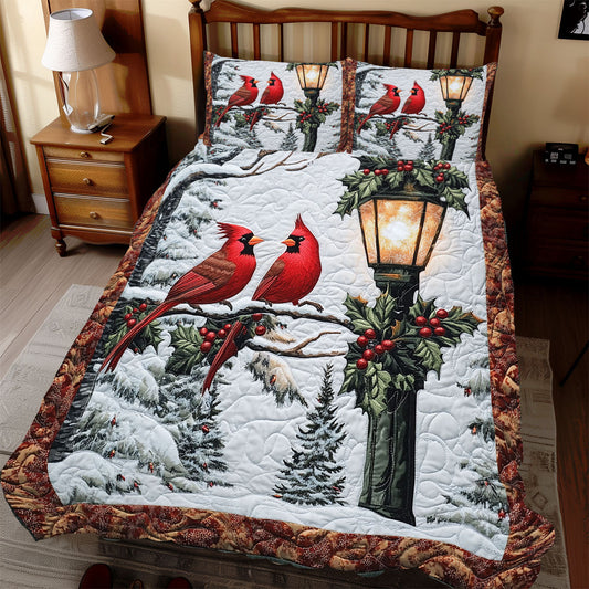 Red Cardinal WX1912094CL Duvet Cover Set