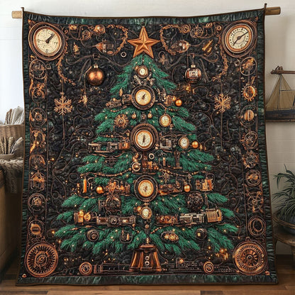 Clockwork Christmas Tree WN1005006CL Quilt