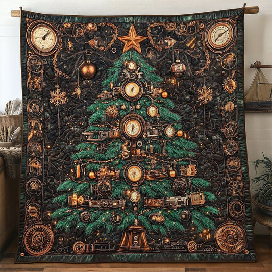Clockwork Christmas Tree WN1005006CL Quilt