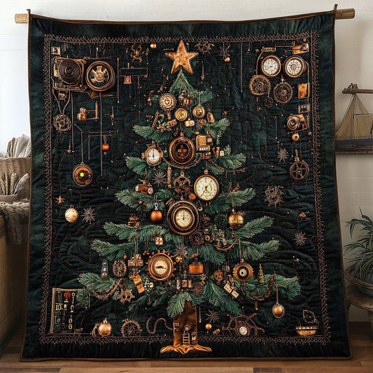 Steampunk Christmas Tree WN1005061CL Quilt
