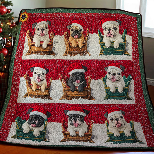 Bull Dog WY2111015CL Quilt
