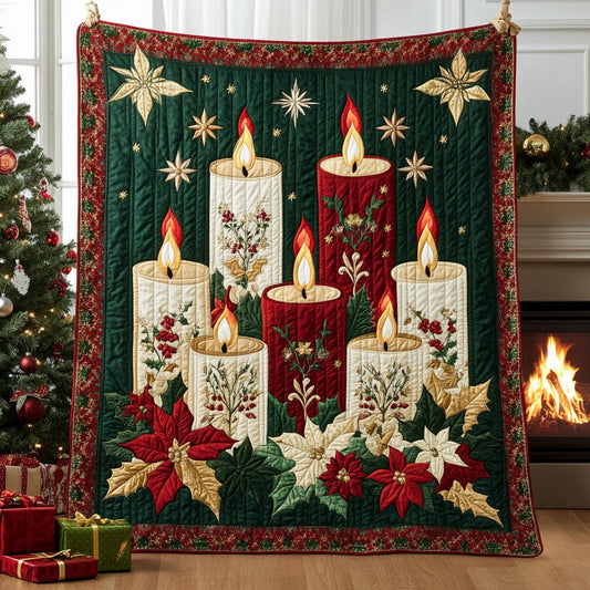 Christmas Candles XR2409012CL Quilt
