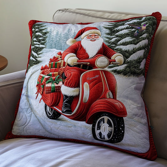 Scotter Santa WY1012015CL Quilt Pillow Case
