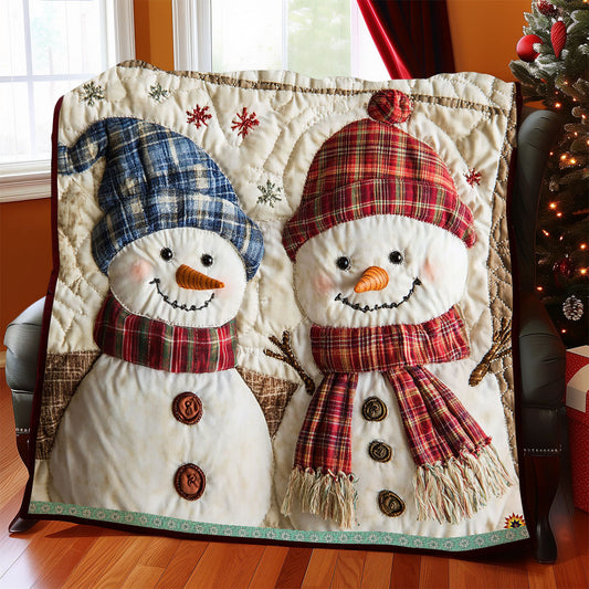 Christmas Snowman WJ2211020CL Quilt