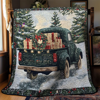 Festive Christmas Truck WN2012023CL Quilt