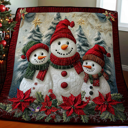 Santa Snowman WY2811013CL Quilt