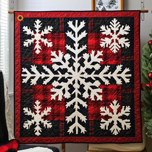 Christmas Snowflake WJ1411011CL Quilt