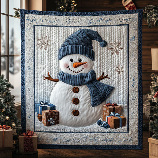 Wondrous Snowman WN0309117CL Quilt