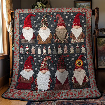 Christmas Eve Gnomes WN2011112CL Quilt