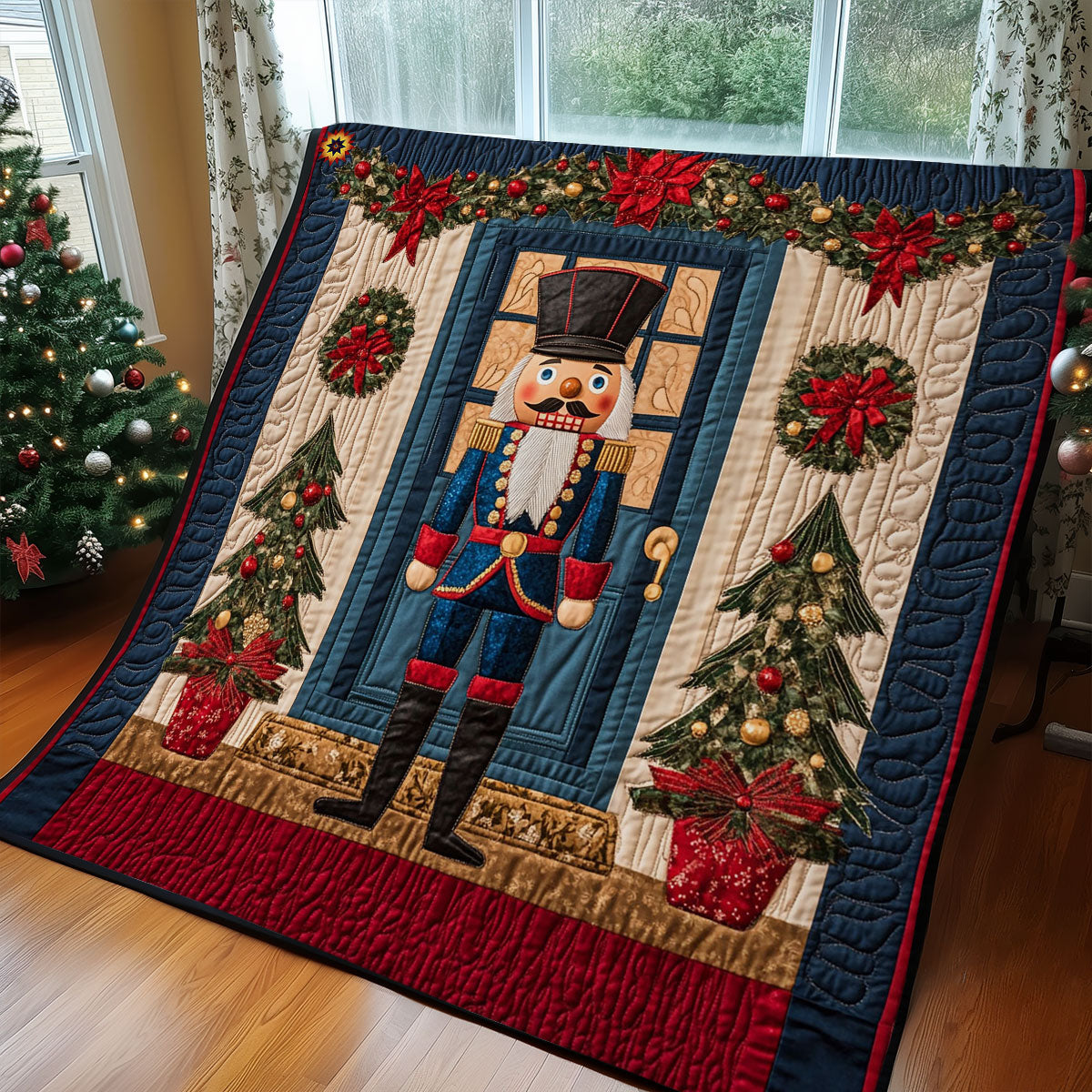 Christmas Nutcracker WY2211017CL Quilt