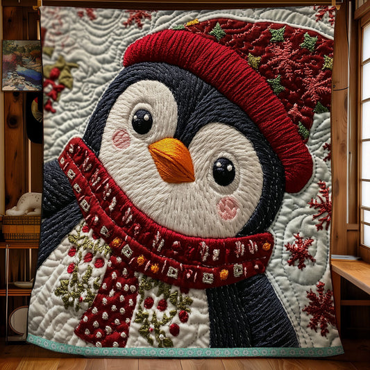 Cute Penguins WX2011015CL Quilt