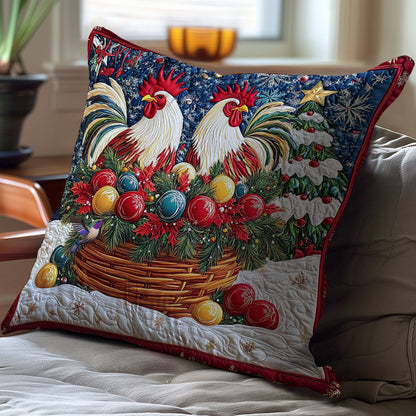 Bauble Chicken WY0412106CL Quilt Pillow Case