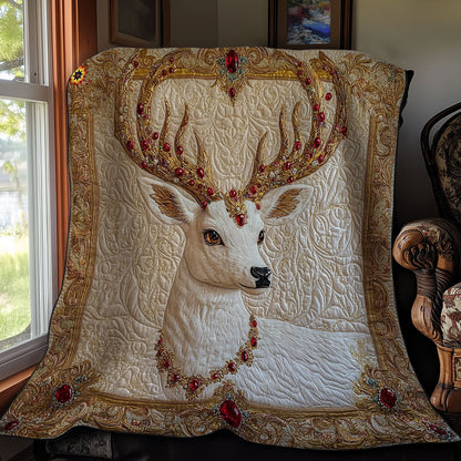 Royal Reindeer WY0512020CL Quilt
