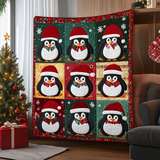 Christmas Penguin WJ0412014CL Quilt