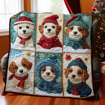 Six Puppy WY2911047CL Quilt