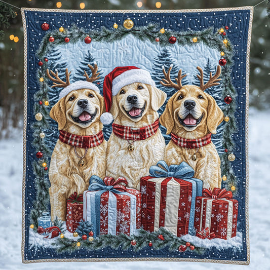 Golden Retriever Trail WN15080053CL Quilt
