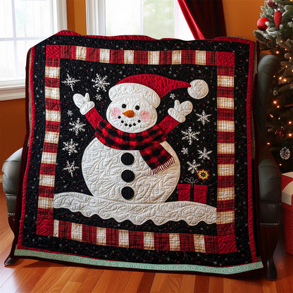 Christmas Snowman WJ1312005CL Quilt
