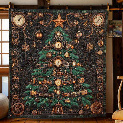 Clockwork Christmas Tree WN1005006CL Quilt