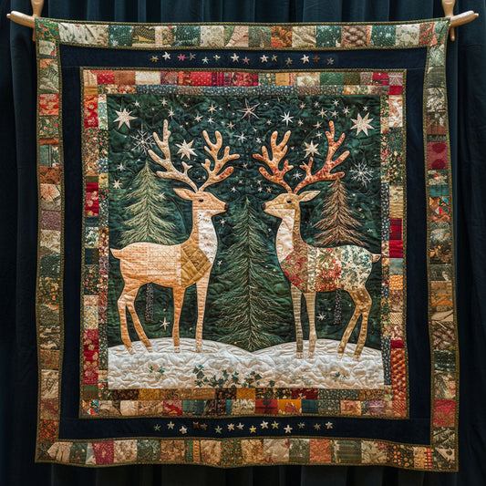 Christmas Deer WJ2211013CL Quilt