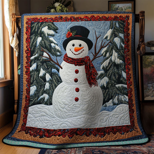 Funny Snowman WX2111020CL Quilt