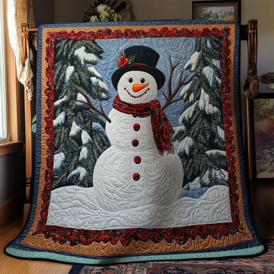 Funny Snowman WX2111020CL Quilt