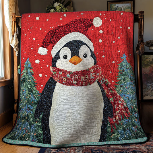 Penguin Christmas WX2511030CL Quilt