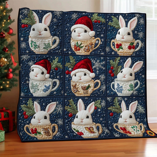 Tea Cup Bunny WY2911015CL Quilt