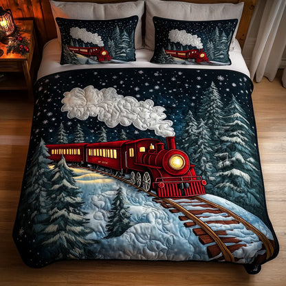 Christmas Train WJ1607021CL Duvet Cover Set