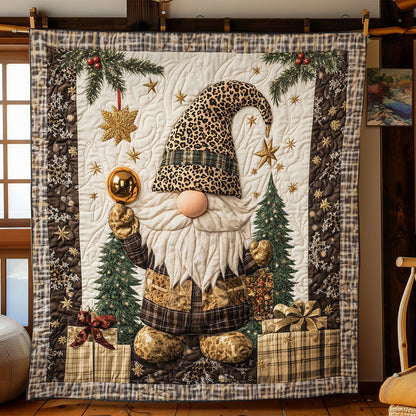 Gnome Luxe Holiday WN1207034CL Quilt