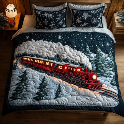 Christmas Train WJ2904003CL Duvet Cover Set