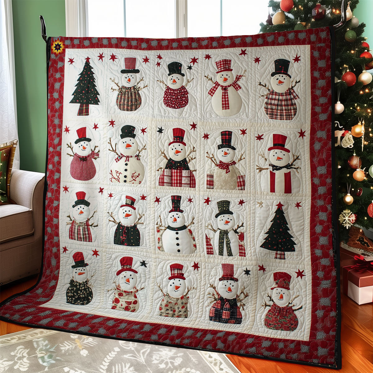 Snowman WY1911056CL Quilt