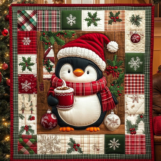 Cozy Penguin XR0910011CL Quilt