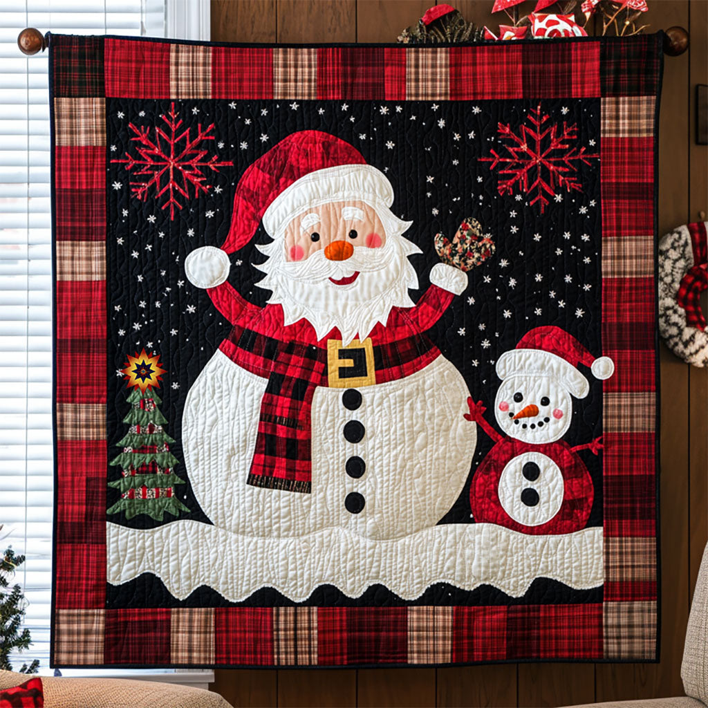 Christmas Snowman WJ1312006CL Quilt