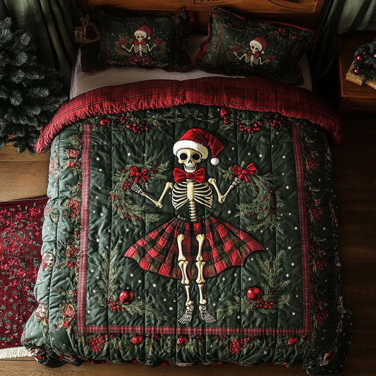 Skeleton Stocking Shuffle WN1107063CL Duvet Cover Set