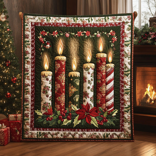 Christmas Candles XR2409013CL Quilt