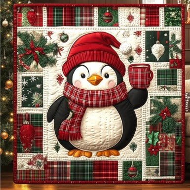 Winter Cute Penguin XR0910012CL Quilt