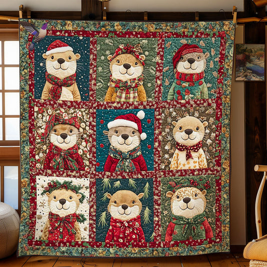 Festive Otter Joy WN2012001CL Quilt
