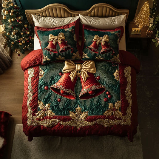 Sacred Christmas Bells WN0309081CL Duvet Cover Set